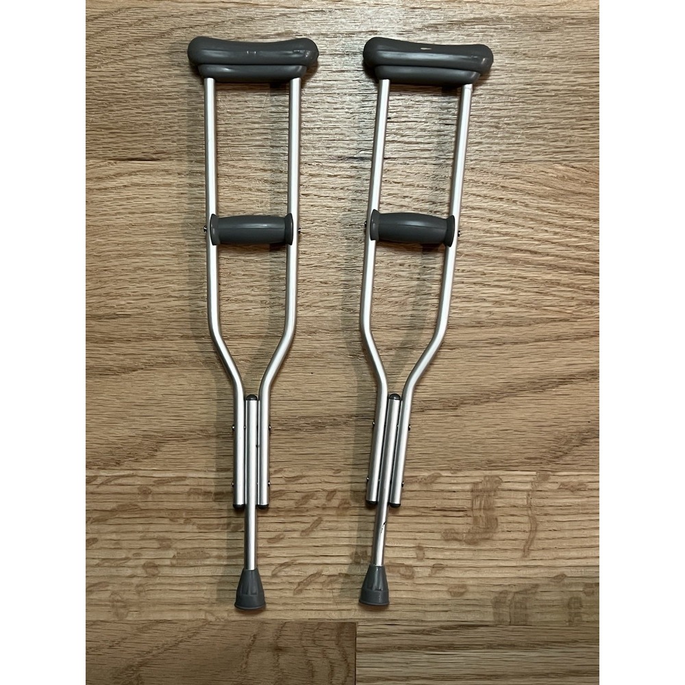 American Girl 18" Doll Crutches 11.5" Aluminum Set